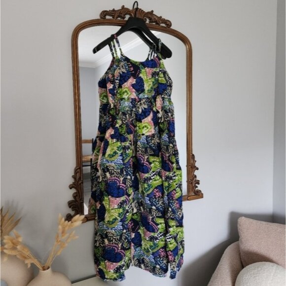 Bohee Wohee Butterfly Print Dress - Picture 1 of 3